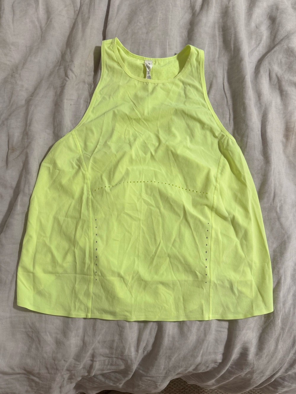 Lululemon Swift Ventilated Racerback Running Tank Fzap Size 4